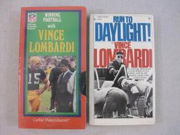 Vince Lombardi on Football Volume 4 VHS and Run to Daylight! Paperback by Vince Lombardi, 11 oz