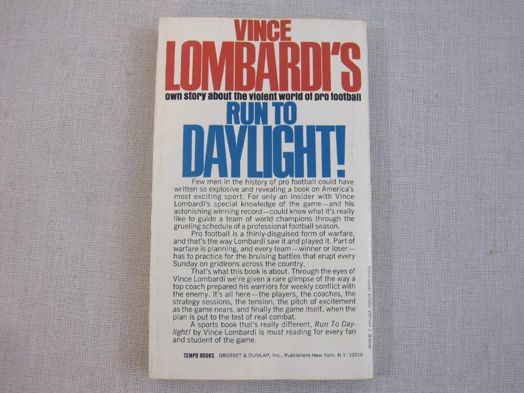Vince Lombardi on Football Volume 4 VHS and Run to Daylight! Paperback by Vince Lombardi, 11 oz