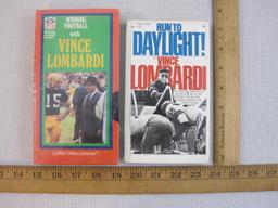 Vince Lombardi on Football Volume 4 VHS and Run to Daylight! Paperback by Vince Lombardi, 11 oz
