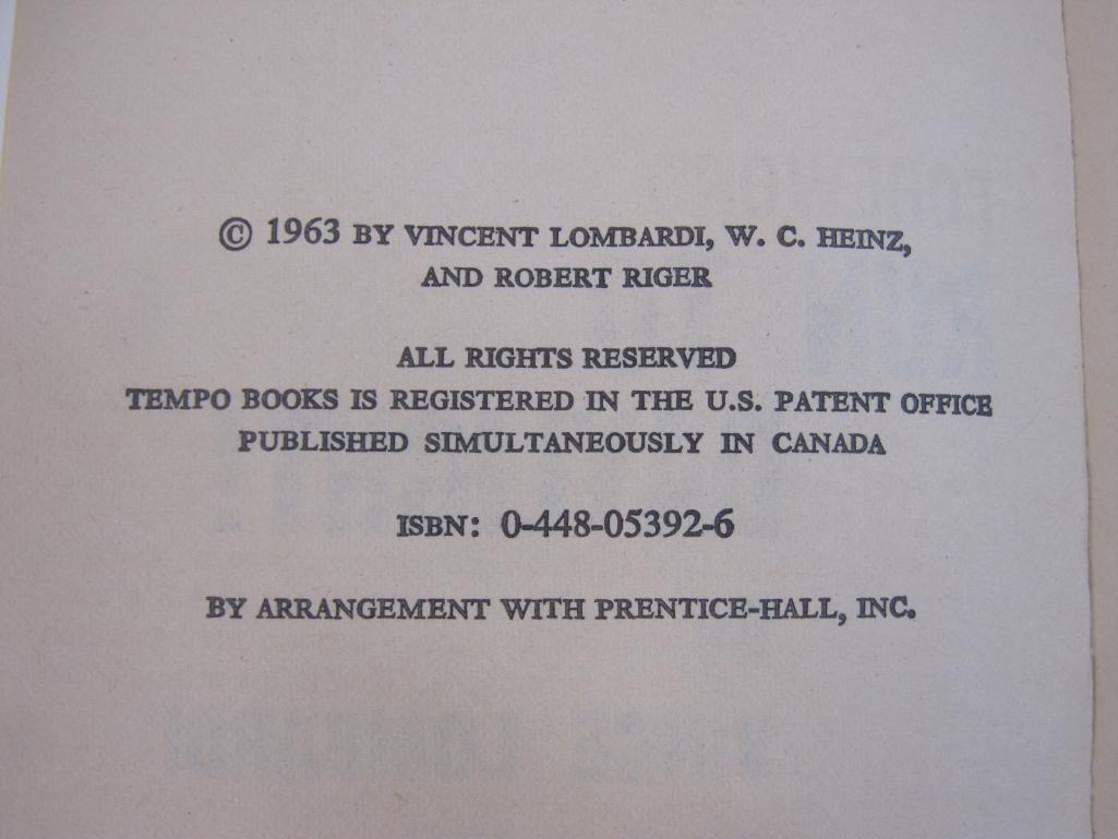 Vince Lombardi on Football Volume 4 VHS and Run to Daylight! Paperback by Vince Lombardi, 11 oz