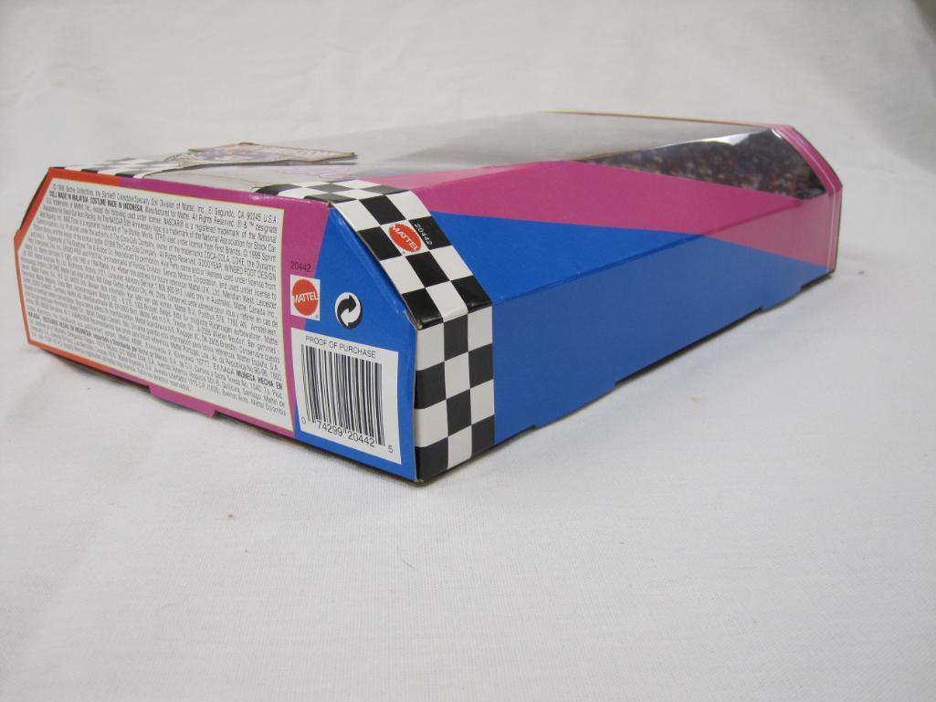 Nascar 50th Anniversary Collector Edition Barbie Doll, NRFB, 1 lb