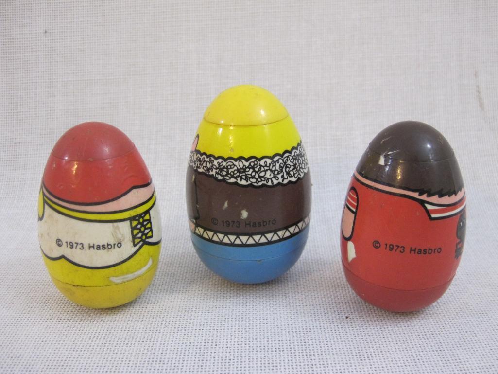 Assorted 1970s Weebles Figures and Accessories, Hasbro, 10 oz