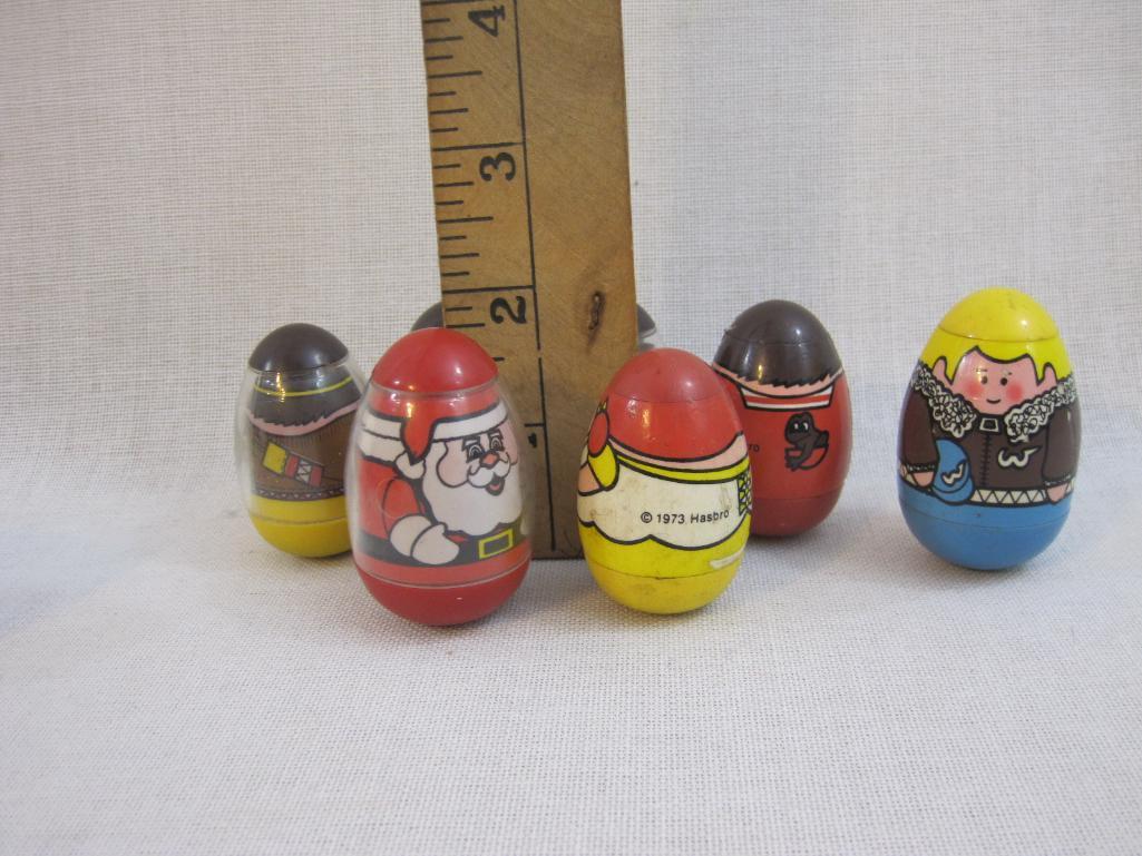 Assorted 1970s Weebles Figures and Accessories, Hasbro, 10 oz