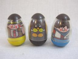 Assorted 1970s Weebles Figures and Accessories, Hasbro, 10 oz