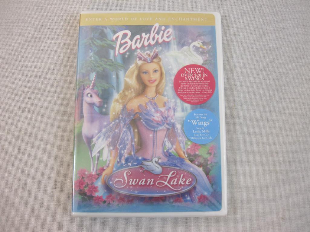 Sealed Barbie of Swan Lake DVD and Barbie Storymaker CD-ROM, 8 oz