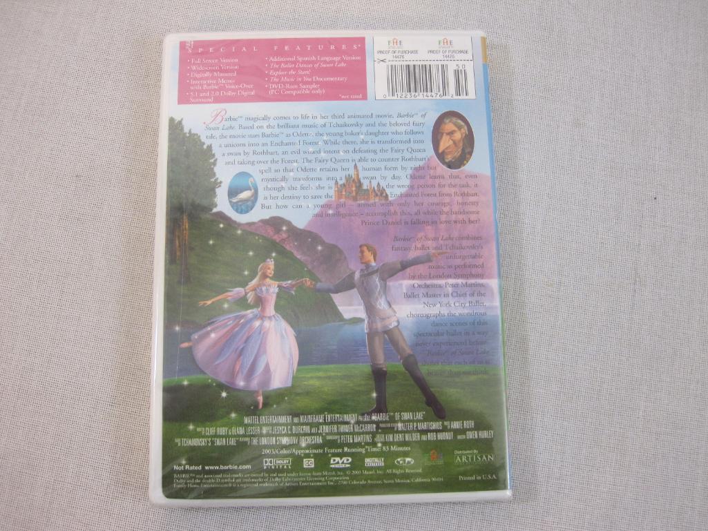 Sealed Barbie of Swan Lake DVD and Barbie Storymaker CD-ROM, 8 oz