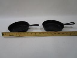 Two Cast Iron Skillets, Wagner No. 3 and Taiwan No. 3