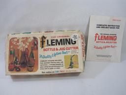 Fleming 1971 Glass Bottle Cutting Kit, great for candles and displays!