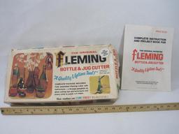 Fleming 1971 Glass Bottle Cutting Kit, great for candles and displays!