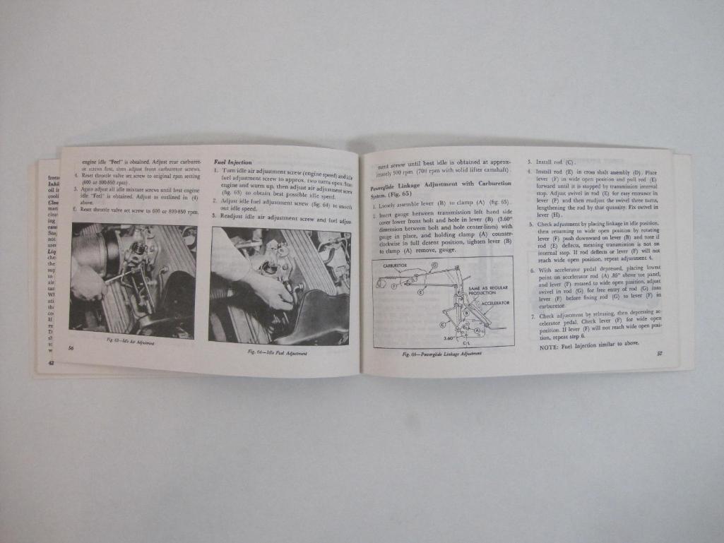 1961 Corvette Owners Guide, excellent condition, 4 oz