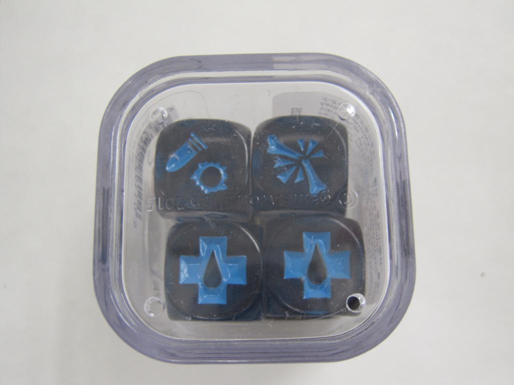 Necromunda House of Artifice Dice Set by Games Workshop, Sealed, includes 8 Necromunda Dice, 3oz