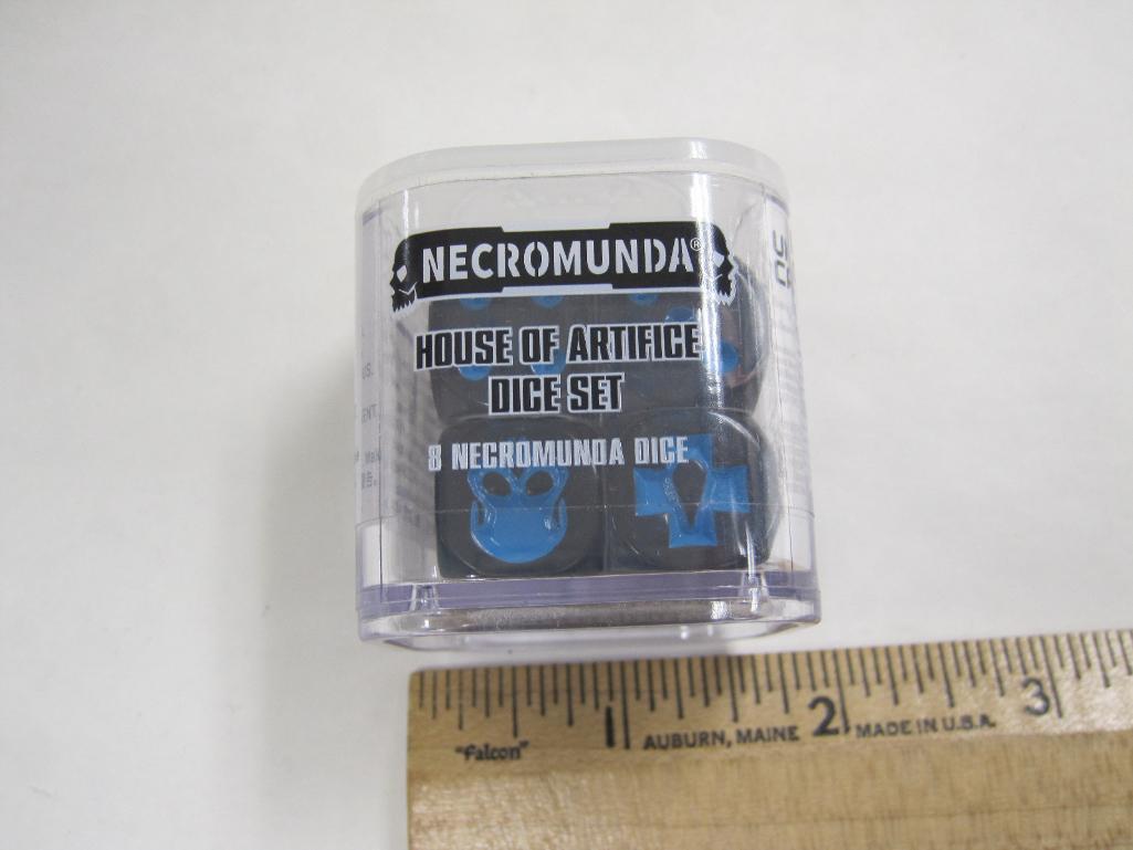 Necromunda House of Artifice Dice Set by Games Workshop, Sealed, includes 8 Necromunda Dice, 3oz