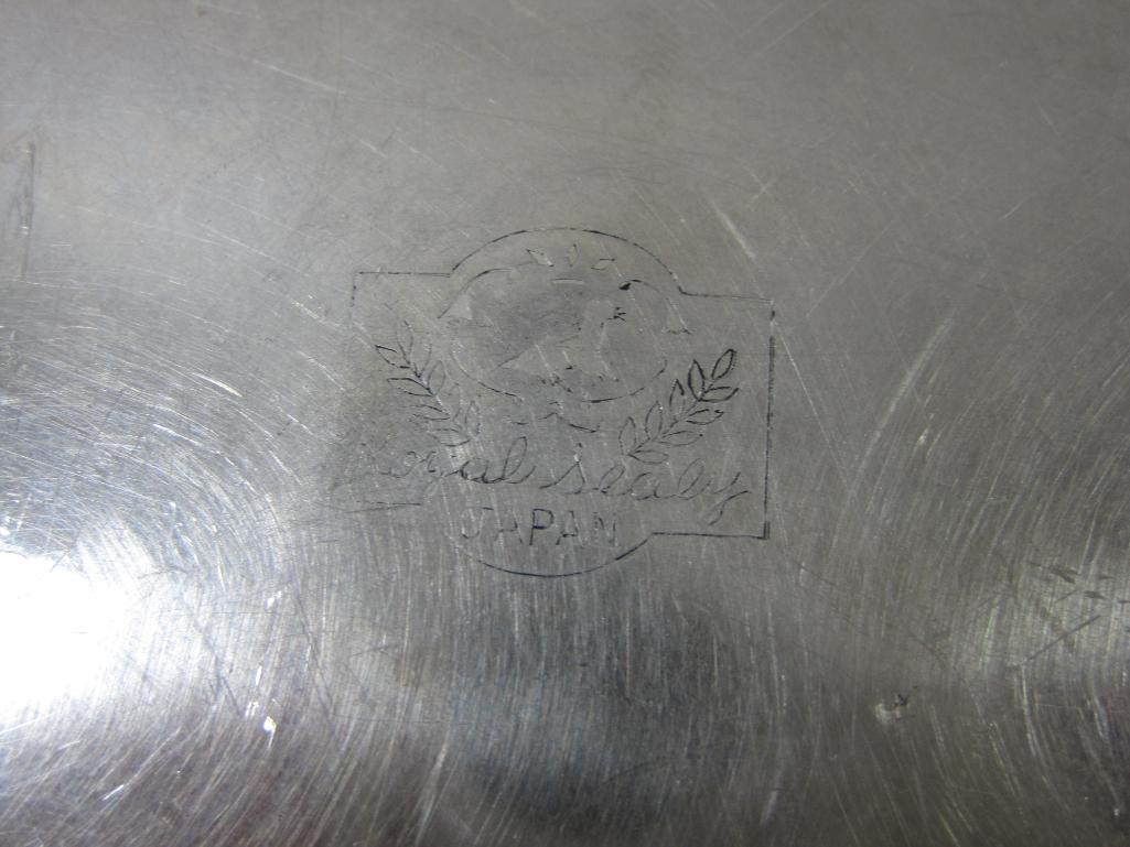 Aluminum Serving Items includes Kromex Goblet, Bowls, Trays and more