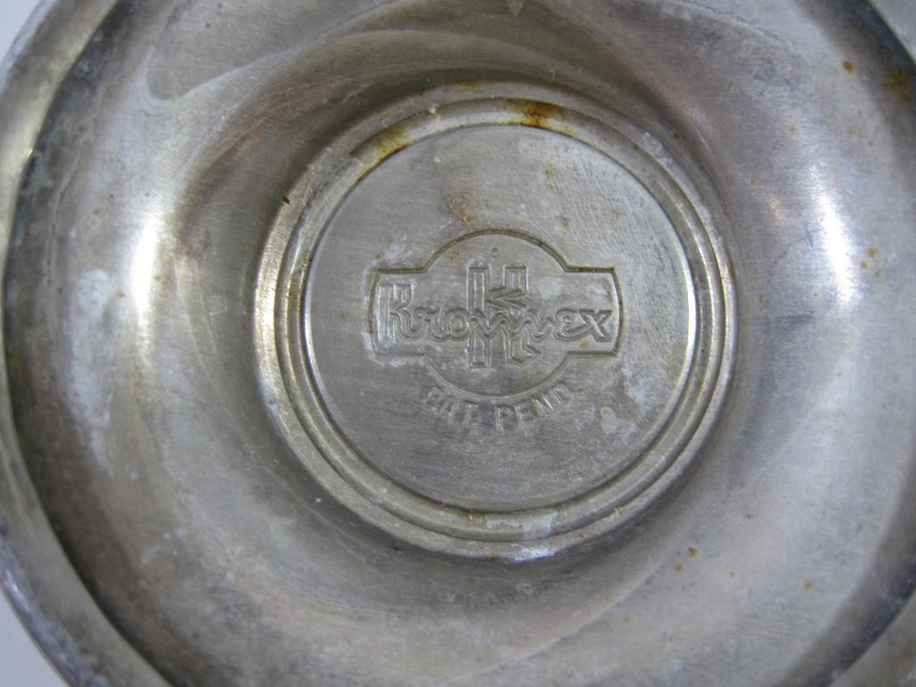 Aluminum Serving Items includes Kromex Goblet, Bowls, Trays and more
