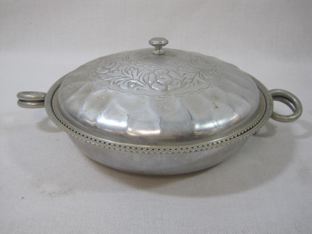 Aluminum Serving Items includes Kromex Goblet, Bowls, Trays and more