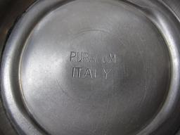 Four Serving Bowls includes Footed Pewter by Poole, Wear-Ever Aluminum and more