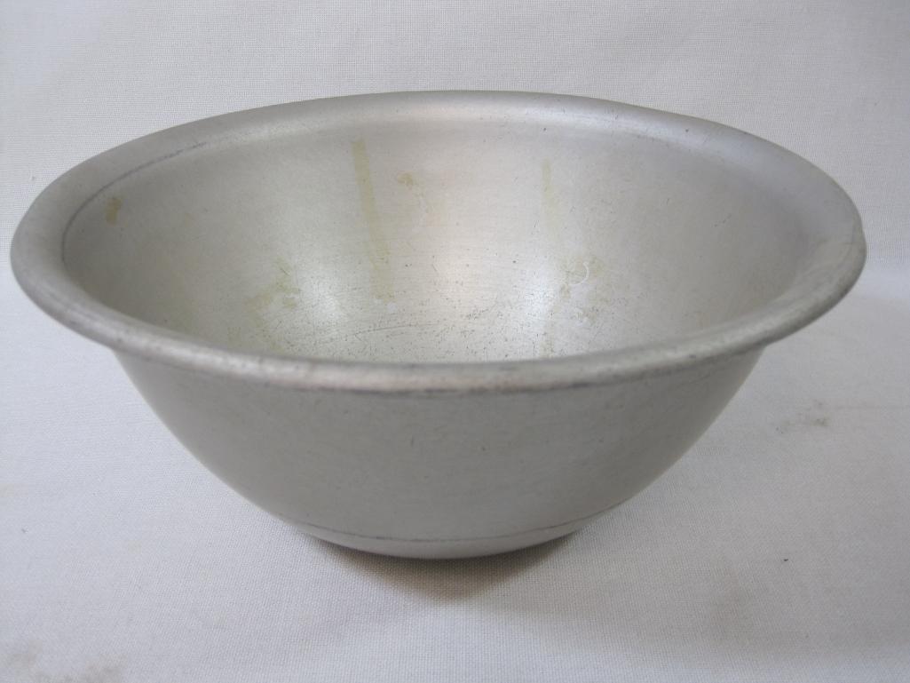 Four Serving Bowls includes Footed Pewter by Poole, Wear-Ever Aluminum and more