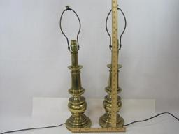Pair of Brass Stiffel Table Lamps