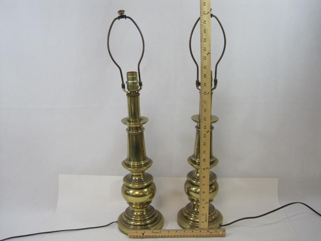 Pair of Brass Stiffel Table Lamps