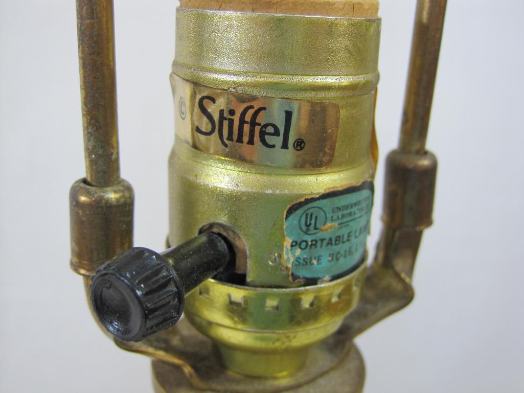 Pair of Brass Stiffel Table Lamps