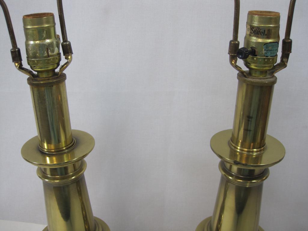 Pair of Brass Stiffel Table Lamps
