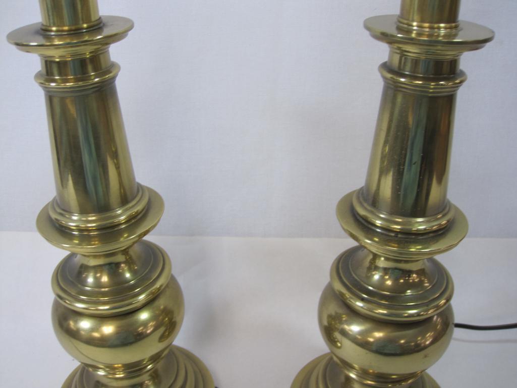 Pair of Brass Stiffel Table Lamps