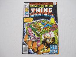 Two Marvel Two in One Comics Featuring The Thing by Marvel Comics Group, Includes Marvel Two in One