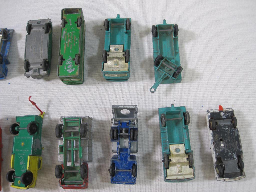 Official Matchbox Case, Holds 24 Models, 1969 Fred Bronner Corp., with 26 Die Cast Cars including