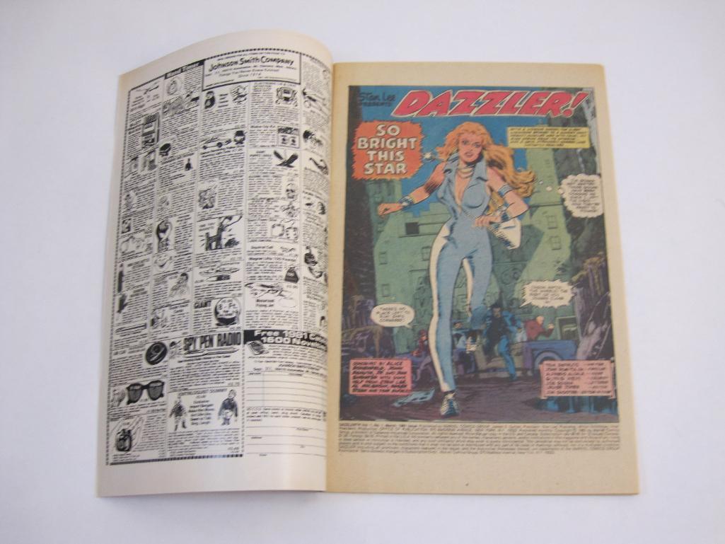 Five Marvel Comics including The Sensational She-Hulk No. 50, Cloak and Dagger No. 3, Silver Surfer