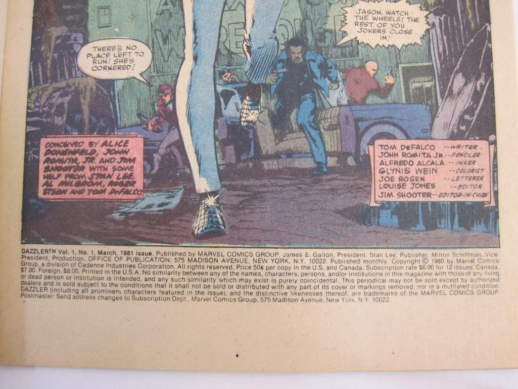 Five Marvel Comics including The Sensational She-Hulk No. 50, Cloak and Dagger No. 3, Silver Surfer
