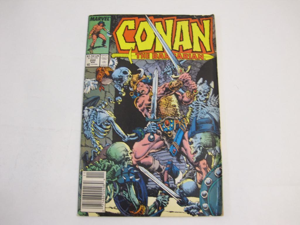 Five Marvel Comics including The Sensational She-Hulk No. 50, Cloak and Dagger No. 3, Silver Surfer