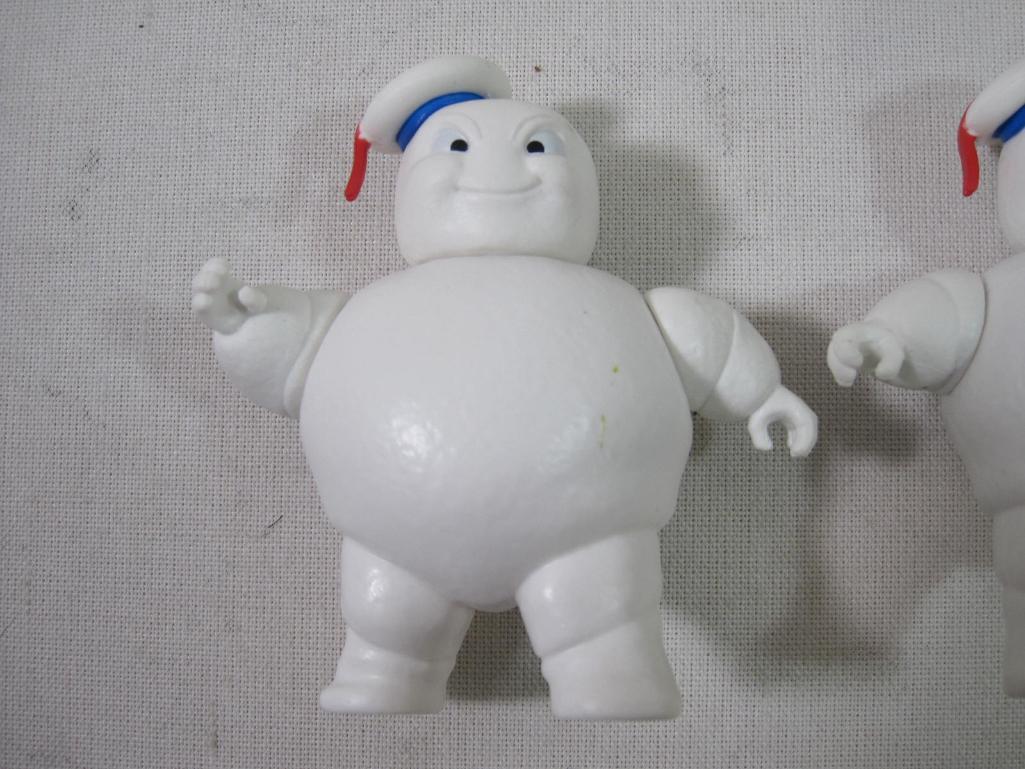 Three Stay Puft Marshmallow Man Figurines by Hasbro 2021, See Photos for Condition, 6oz