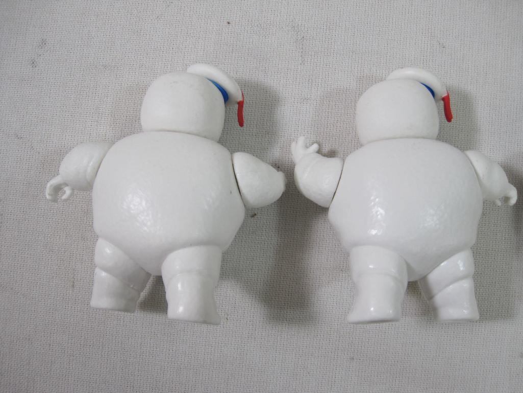 Three Stay Puft Marshmallow Man Figurines by Hasbro 2021, See Photos for Condition, 6oz