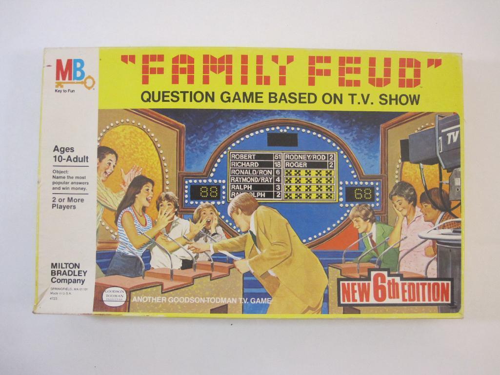 "Family Feud" Question Game Based on TV Show, 1983 The Family Company/Milton Bradley, new 6th
