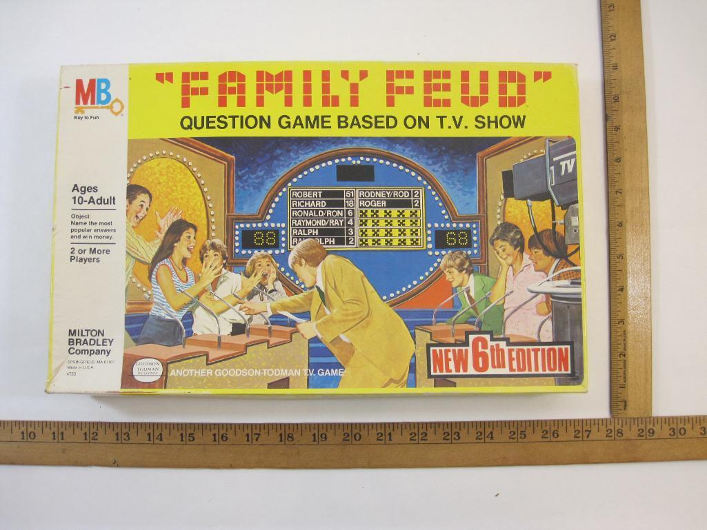 "Family Feud" Question Game Based on TV Show, 1983 The Family Company/Milton Bradley, new 6th