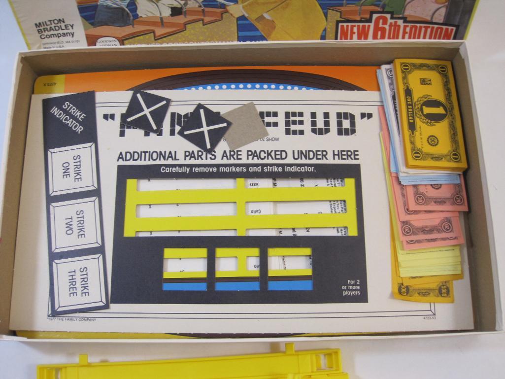 "Family Feud" Question Game Based on TV Show, 1983 The Family Company/Milton Bradley, new 6th