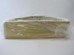 ClutterFree Twentyfive Piece Flocked Cascading Space Saving Hangers, Ivory, New in Package