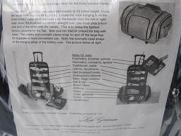 The Complete Traveler Deluxe Weekender by Lori Greiner, Zebra, Wheeled, Retractable Handle, 2