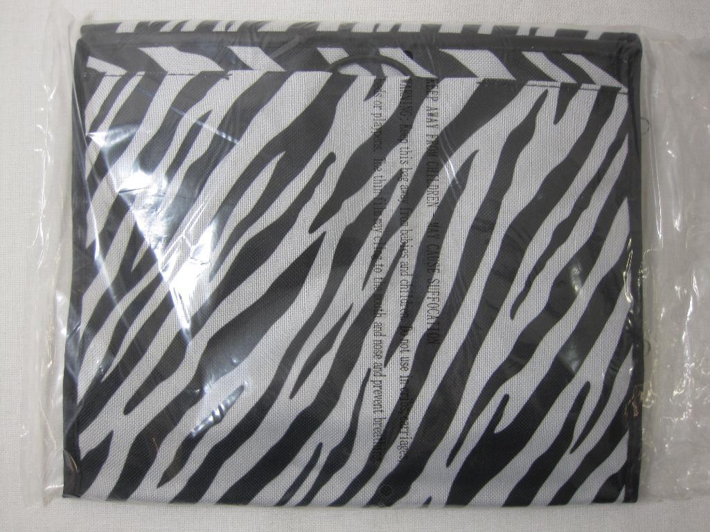 The Complete Traveler Deluxe Weekender by Lori Greiner, Zebra, Wheeled, Retractable Handle, 2