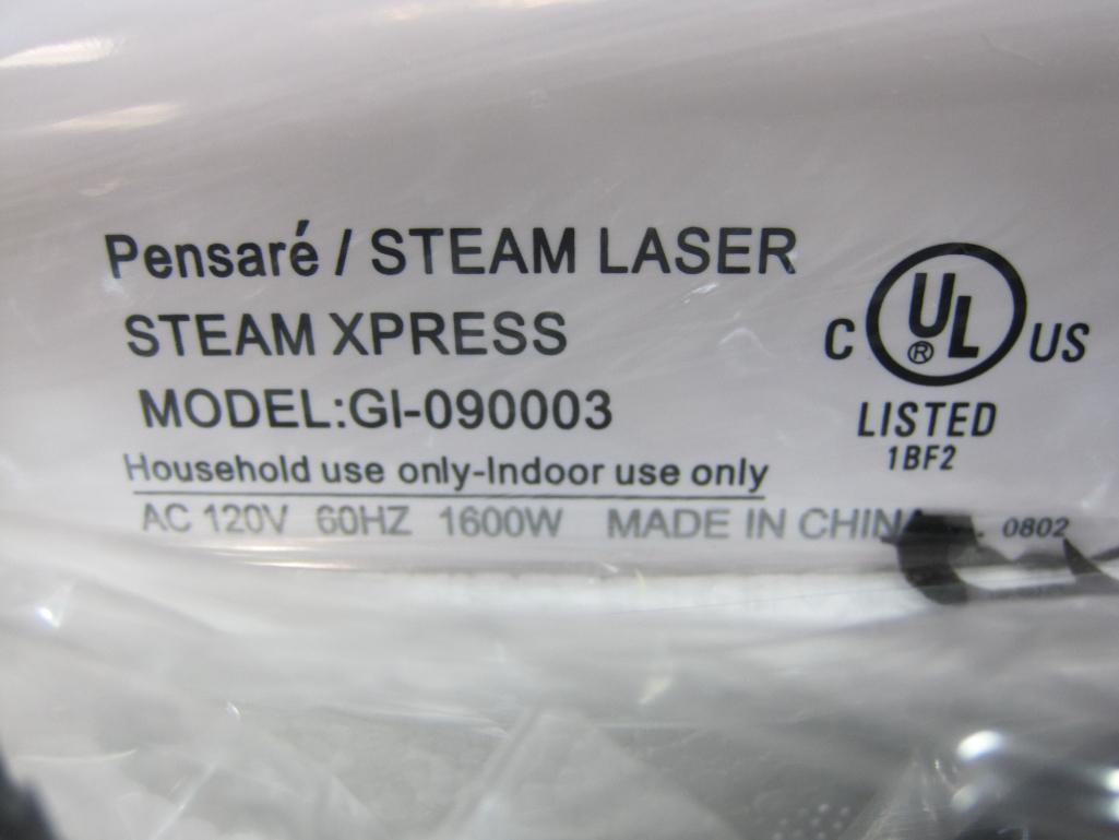 Pensare Steam Laser Steam Express, Multi-Purpose Hand-Held Steamer, Model: GI-090003, New in Box