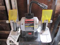 Sears Craftsman 6 Inch Belt Grinder on Stand, with Instruction Booklet