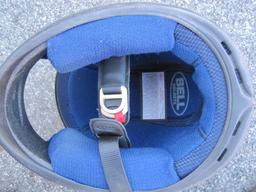 Two DOT Rated Motorcycle Helmets, Includes Nell in Size Extra Large, Bell in Size Small,