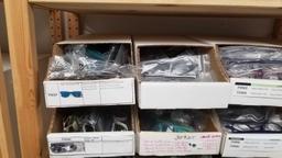 16 Boxes of Assorted Sunglasses and Readers, Mossy Oak, Only, Christian, Literary and more