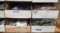 16 Boxes of Assorted Sunglasses and Readers, Mossy Oak, Only, Christian, Literary and more
