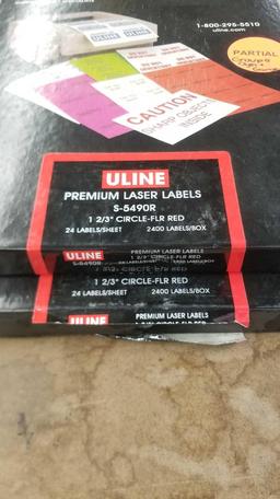 Assorted Avery Labels