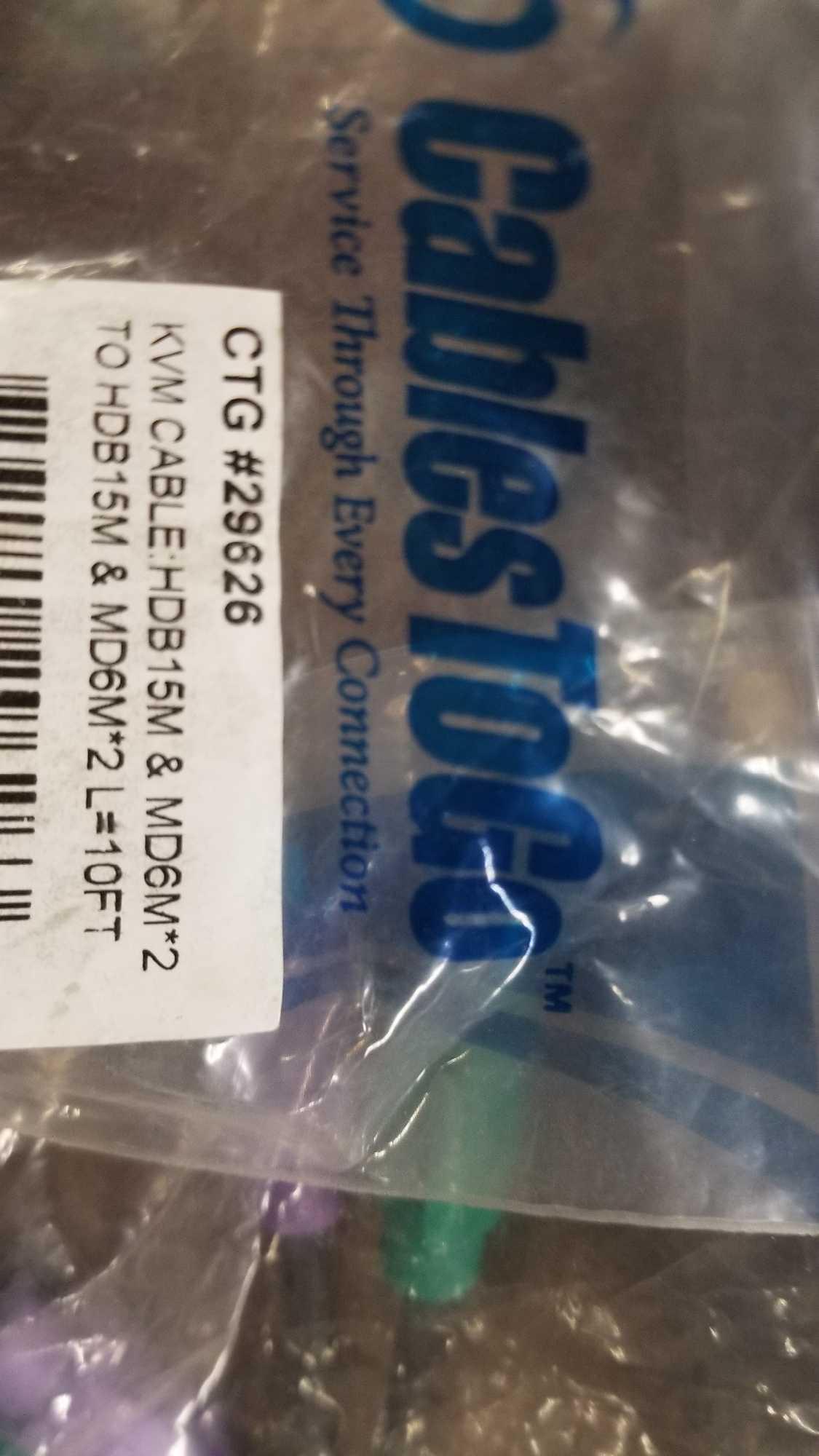 Two Keyboards, Two Splitters, Assorted Cords, etc
