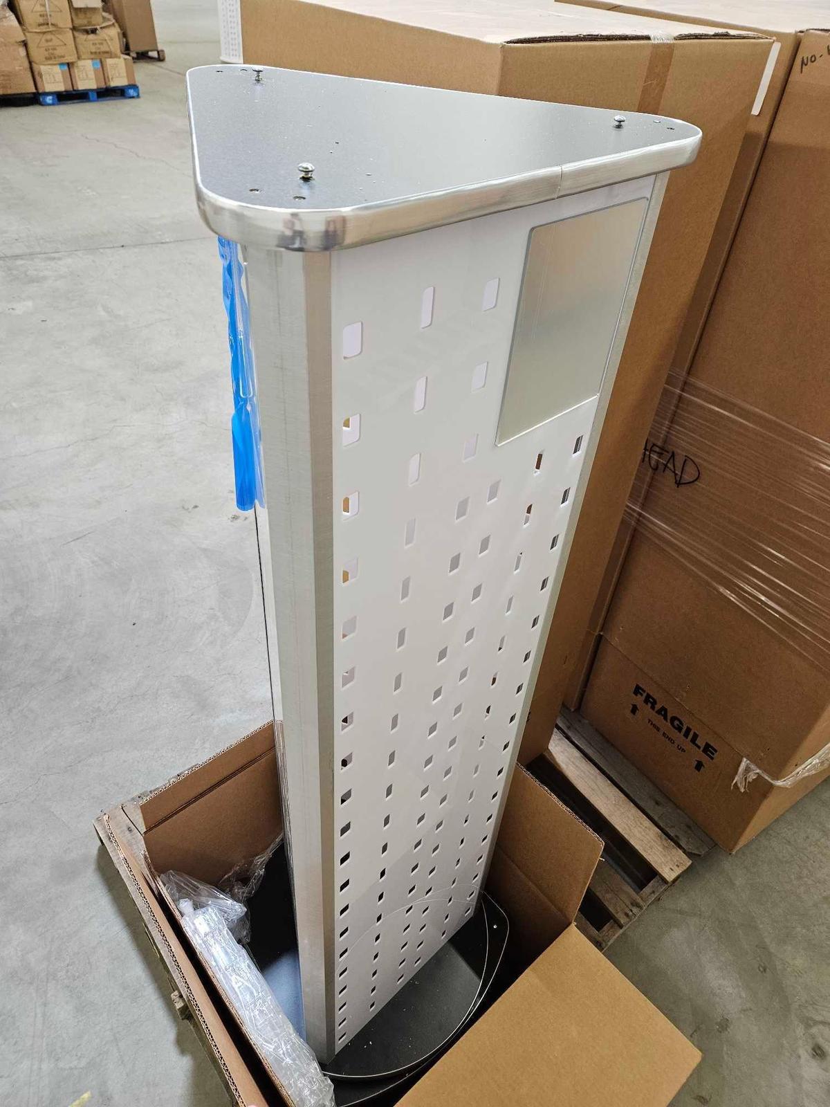 Triangular Eyewear Display, approx 5 ft tall