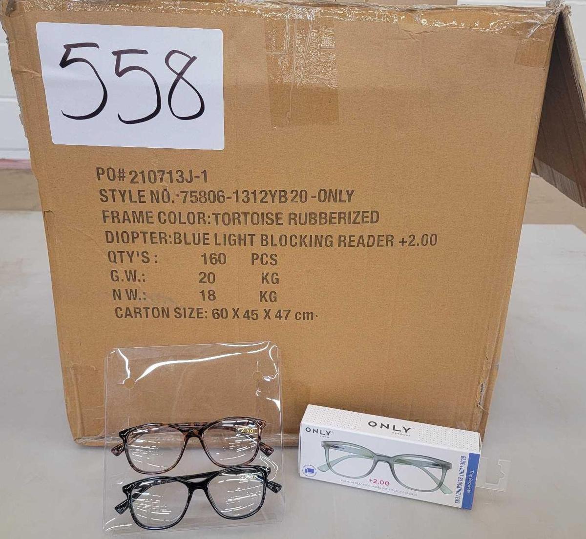 Reader Sets with Only Eyewear, Blue Blocking, Reader Glasses