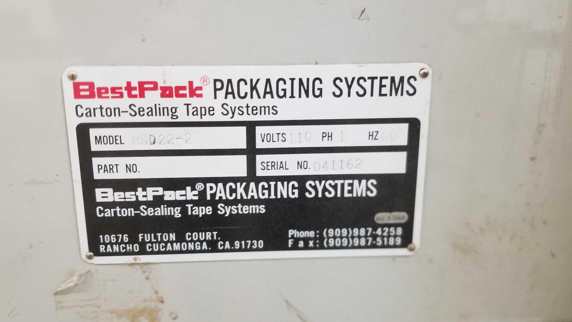 BestPack Brand Package Sealer on Wheels with Extra Taping Head, AS-IS