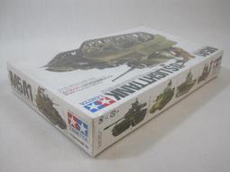 Sealed M5A1 U.S. Light Tank Model Kit, 1/35 Scale, 1977 by Tamiya MM 97, 8oz